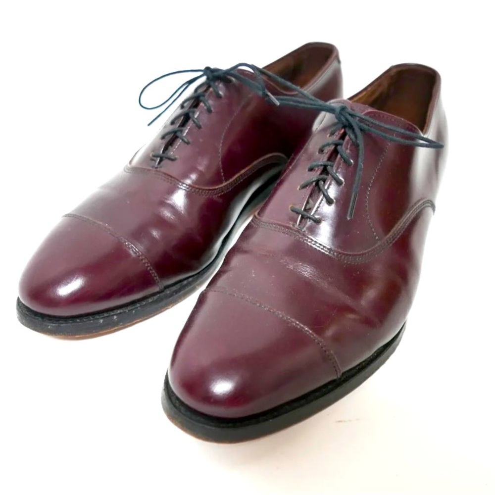 Allen Edmonds Park Avenue 8.5D in Burgandy